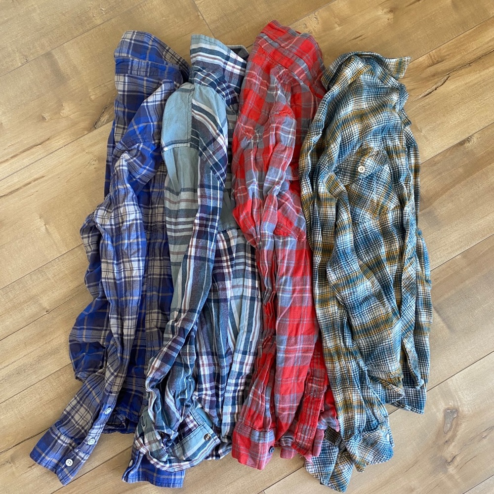 Women’s Flannels. Different brands